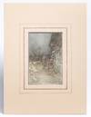 The Sudden Storm from "Rip Van Winkle" (Original artwork)