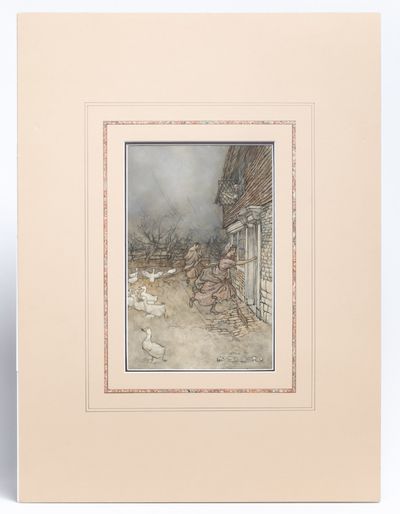 The Sudden Storm from "Rip Van Winkle" (Original artwork)