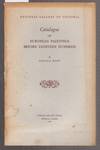 National Gallery of Victoria Catalogue of Paintings Before Eighteen Hundred