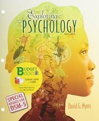 Exploring Psychology: Special Update for DSM-5, 9th Edition by Myers, David G - 2014-02-05