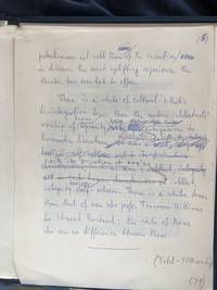 Vandalism Ayn Rand Typescript/Manuscript by Ayn RAND - Signed First Edition - 1962 - from Pen ultimate rare books (SKU: P1333)