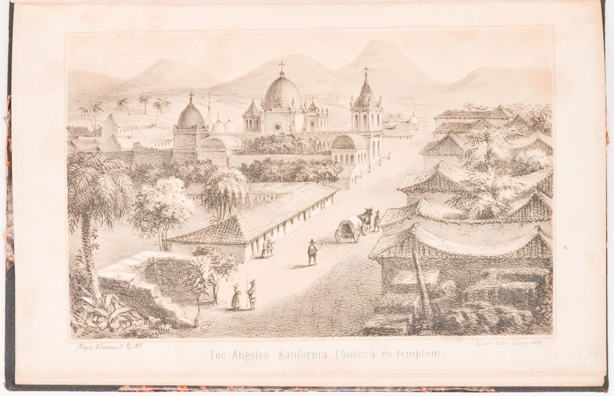 Xantus Janos Levelei Ejszakamerikabol Tizenket Eredeti Rajzok Utan Keszult Ko Es Egynehany Hellip By John Ee Vesey Janos Xantus First Edition 1858 From Foldvaribooks Sku 1860