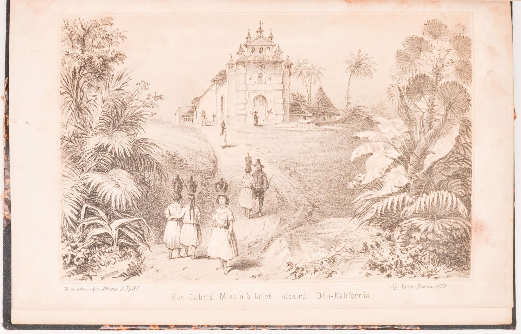 Xantus Janos Levelei Ejszakamerikabol Tizenket Eredeti Rajzok Utan Keszult Ko Es Egynehany Hellip By John Ee Vesey Janos Xantus First Edition 1858 From Foldvaribooks Sku 1860