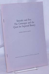 image of Tanizaki and Poe: The Grotesque and the Quest for Supernal Beauty