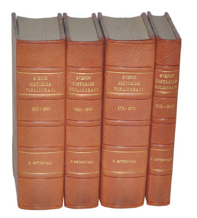 Svensk historisk bibliografi 1771-1935.…