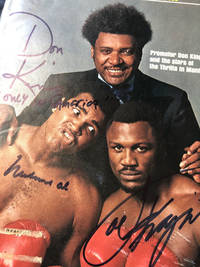 "Only in America": Sports Illustrated SIGNED by Muhammed Ali, Don King, Joe Frasier