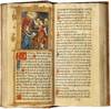 Printed Book of Hours (use of Rome); In Latin and French, printed and illuminated on parchment