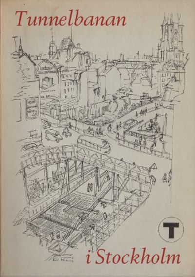 TUNNELBANAN I STOCKHOLM.