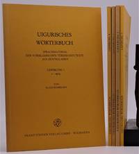 Uigurisches Worterbuch; Sprachmaterial Der Vorislamischen Turkischen Texte Aus Zentralasien. Lieferung (Volumes)  I - V by Rohrborn, Klaus - 1977