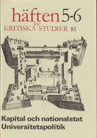 Häften för kritiska studier 5-6 1981.