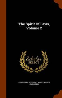 The Spirit of Laws Volume 2