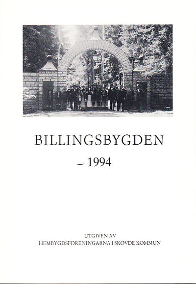 Billingsbygden. Årgång 21, 1994. Utgiven av…