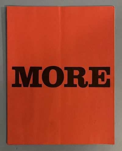 More (Original press kit for the 1969 film)