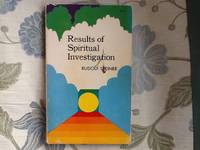 Results of Spiritual Investigation by Rudolf Steiner - Paperback - 1971 - from Innerbooks (SKU: biblio 215)