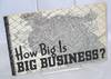 How big is big business