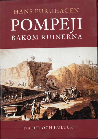 Pompeij bakom ruinerna.