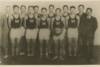 1927 Photograph of the Waseda University Basketball Team, the First Japanese Basketball Team to Play in the US