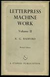 Letterpress Machine Work: Volume Two (This volume only)
