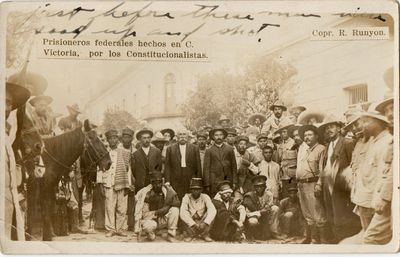 [POSTCARD] DOOMED MEXICAN REVOLUTIONARIES