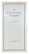 The San Francisco Program