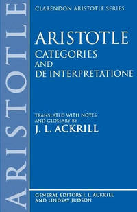 Categories and De Interpretatione