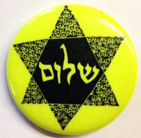Shalom [pinback button]