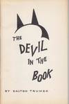 The Devil In The Book