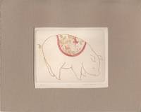 Mounted Etching - PIG - Signed, Limited #4/100