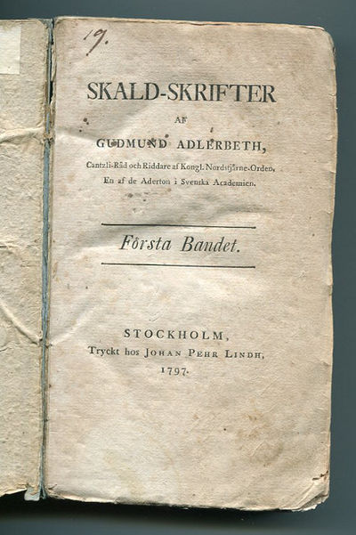 Skald-skrifter. I-II.