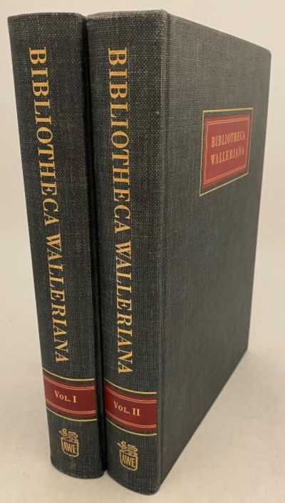 Bibliotheca Walleriana. The books illustrating…