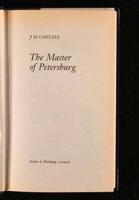 The Master of Petersburg by J. M. Coetzee - 1994