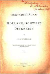 Bostadsfrågan i Holland, Schweiz och Österrike.…