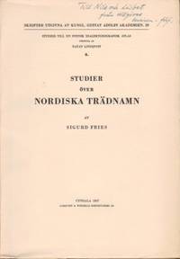 Studier över nordiska trädnamn.