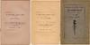[VIRGINIA] [RICHMOND] THREE ANNUAL REPORTS. BOARD OF TRUSTEES OF THE VALENTINE; 1899, 1900, 1902