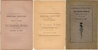 [RICHMOND] THREE ANNUAL REPORTS. BOARD OF TRUSTEES OF THE VALENTINE; 1899, 1900, 1902