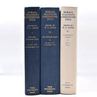 The Yale edition of Horace Walpole's Correspondence. Volumes 1-41, 44,45, & 47. Edited by Wilmarth S. Lewis. Volumes 13/14 together
