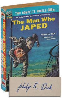 THE MAN WHO JAPED / THE SPACE-BORN - SIGNED by Dick, Philip K. and E.C. Tubb - 1956