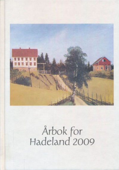 ÅRBOK FOR HADELAND.
