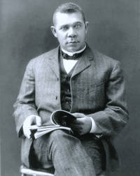 image of Autograph of Booker T. Washington, with photo