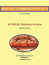 cover of AU SINAΪ, Palestine et Syrie