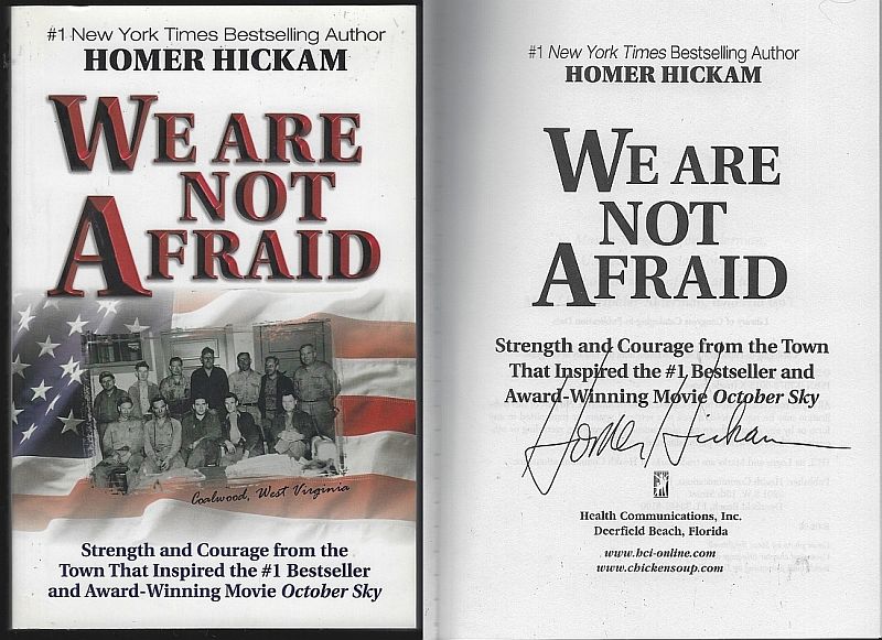 Hickam, Homer - We Are Not Afraid