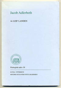 Jacob Adlerbeth.