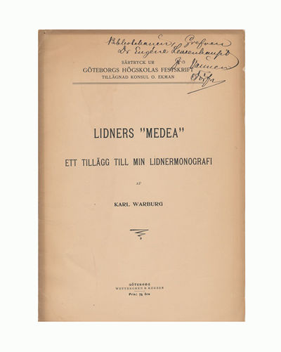 Lidners ”Medea”, ett tillägg till min…