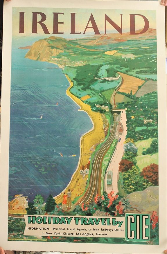 Ireland. Holiday Travel by CIE. Information Principal Travel Agents