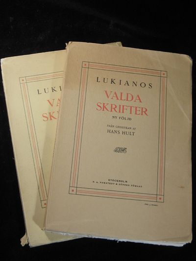 LUKIANOS VALDA SKRIFTER / LUKIANOS VALDA SKRIFTER…
