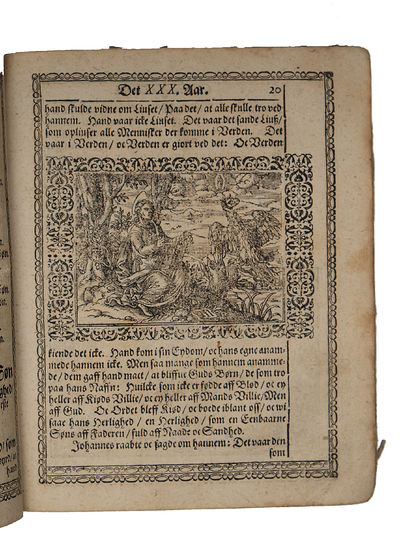Historiarum Sacrarum Encolpodion det er, En Nye oc Nyttig Bog, om vor Herris Jesu Christi, sampt hans hellige Apostlers, Confessorum oc Martyrers Liff ocg leffnets Historie, udi huilcken findis Aaret, Maaneden oc Dagen, paa huilcke alting er skeed, oc... (photo 3)