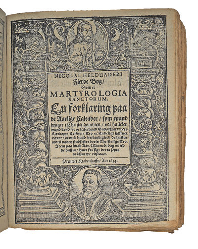 Historiarum Sacrarum Encolpodion det er, En Nye oc Nyttig Bog, om vor Herris Jesu Christi, sampt hans hellige Apostlers, Confessorum oc Martyrers Liff ocg leffnets Historie, udi huilcken findis Aaret, Maaneden oc Dagen, paa huilcke alting er skeed, oc... (photo 4)
