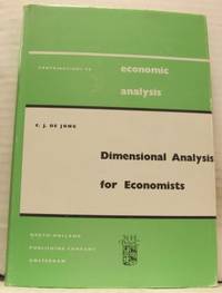 Dimensional Analysis for Economists.