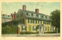 Wadsworth House, Washington's Headquarters, Cambridge, Mass 1919 used Postcard