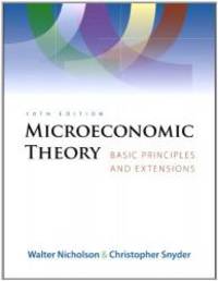 Microeconomic Theory (Book Only) by Walter Nicholson - 2007-03-04